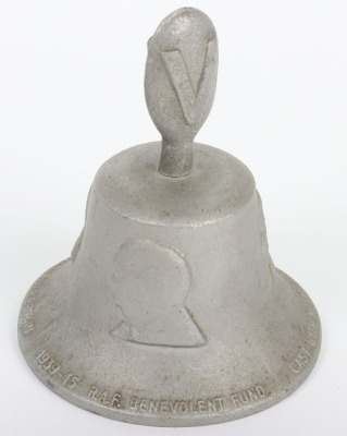 RAF benevolent fund victory bell and 'Thanks for the Victory' VE Day Flag - 10