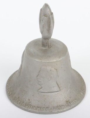 RAF benevolent fund victory bell and 'Thanks for the Victory' VE Day Flag - 11
