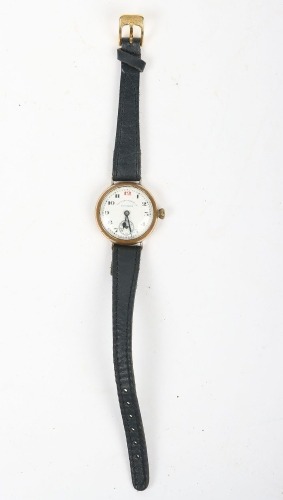 Early 20th Century 'Red 12' Wrist Watch, Swiss Made.