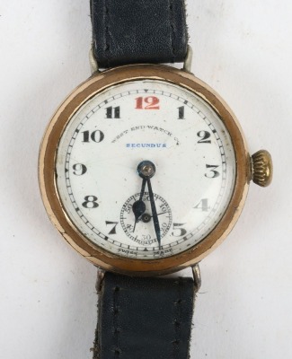 Early 20th Century 'Red 12' Wrist Watch, Swiss Made. - 5