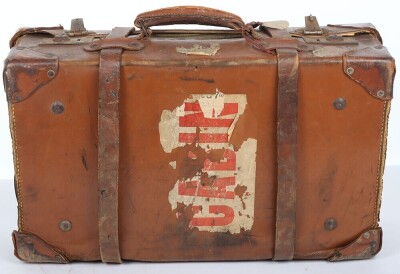 WW2 Royal Engineers Officer's Leather Suitcase and Equipment. - 2