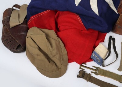 WW2 Royal Engineers Officer's Leather Suitcase and Equipment. - 4