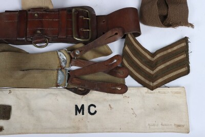 WW2 Royal Engineers Officer's Leather Suitcase and Equipment. - 6