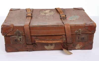 WW2 Royal Engineers Officer's Leather Suitcase and Equipment. - 12