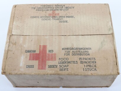 Canadian Red Cross Society Prisoner of War Parcel
