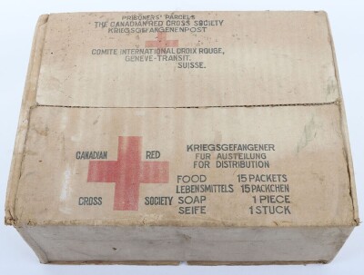 Canadian Red Cross Society Prisoner of War Parcel