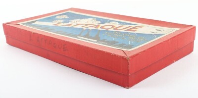 WW2 Board Game L'ATTAQUE - The Game of Military Tactics, a Rival to Chess, - 2