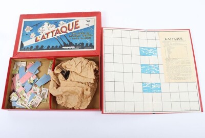 WW2 Board Game L'ATTAQUE - The Game of Military Tactics, a Rival to Chess, - 4