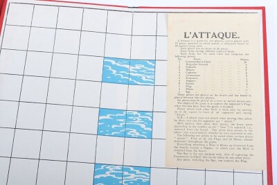 WW2 Board Game L'ATTAQUE - The Game of Military Tactics, a Rival to Chess, - 6