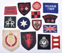 Selection of British Cloth Insignia