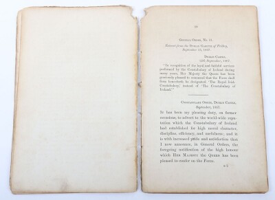 1867 Royal Irish Constabulary - Presenting Medals and Rewards to Member of the Force, - 3