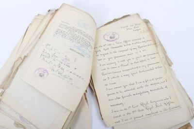 Historically Interesting Document Archive Relating to Surrender of Weapons to the Royal Ulster Constabulary, - 6