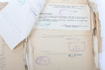 Historically Interesting Document Archive Relating to Surrender of Weapons to the Royal Ulster Constabulary, - 9