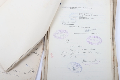 Historically Interesting Document Archive Relating to Surrender of Weapons to the Royal Ulster Constabulary, - 17