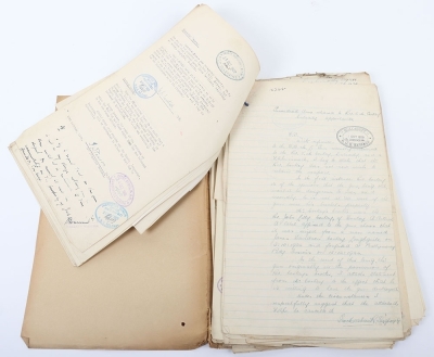 Historically Interesting Document Archive Relating to Surrender of Weapons to the Royal Ulster Constabulary, - 28