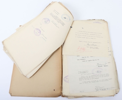 Historically Interesting Document Archive Relating to Surrender of Weapons to the Royal Ulster Constabulary, - 30