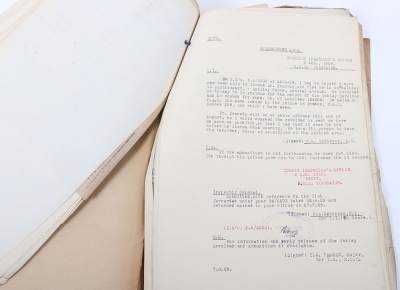 Historically Interesting Document Archive Relating to Surrender of Weapons to the Royal Ulster Constabulary, - 31