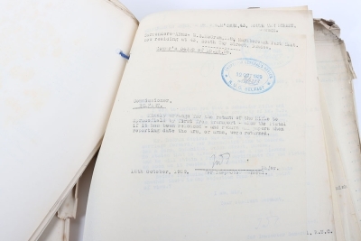 Historically Interesting Document Archive Relating to Surrender of Weapons to the Royal Ulster Constabulary, - 37