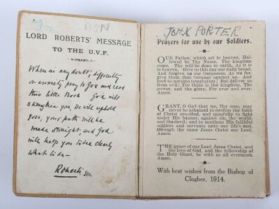 Ulster Volunteer Volunteer Force (UVF) Ephemera, Great War Period - 3