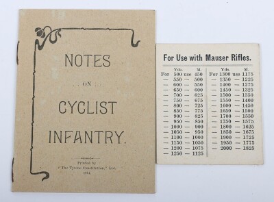 Ulster Volunteer Volunteer Force (UVF) Ephemera, Great War Period - 5