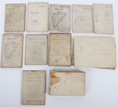 WW1 British Maps and Trench Maps of France & Belgium.