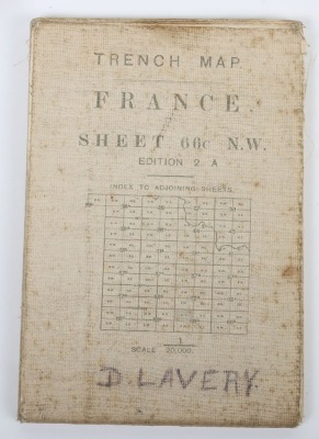 WW1 British Maps and Trench Maps of France & Belgium. - 4