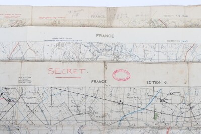 WW1 British Maps and Trench Maps of France & Belgium. - 5
