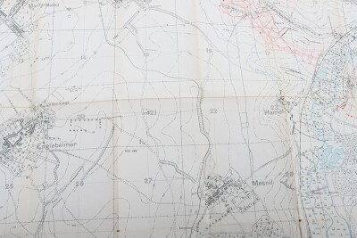 WW1 British Trench Map of Beaumont Hamel, Somme. - 8