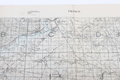 WW1 British Maps of Belgium and North West Europe. - 5