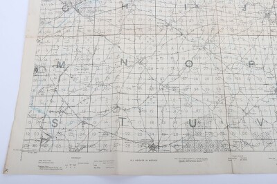 WW1 British Maps of Belgium and North West Europe. - 6