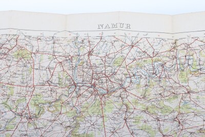 WW1 British Maps of Belgium and North West Europe. - 10