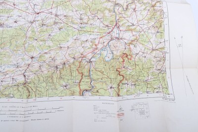WW1 British Maps of Belgium and North West Europe. - 12