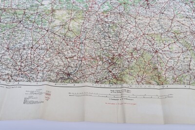 WW1 British Maps of Belgium and North West Europe. - 25