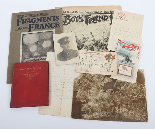 WW1 British Ephemera, Photographs and Publications.