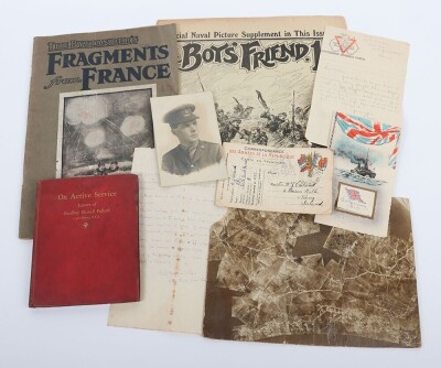 WW1 British Ephemera, Photographs and Publications.