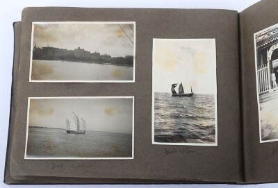 China 1920's Photograph Album Compiled by Crewman of SS Kiukiang, British Merchant Ship Operated by the China Navigation Company, which Transported People and Cargo along the Yangtze River - 5