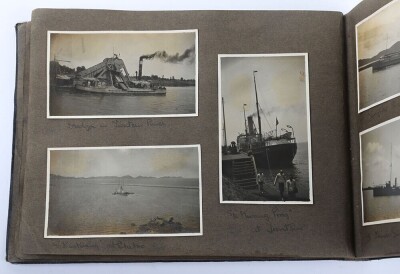 China 1920's Photograph Album Compiled by Crewman of SS Kiukiang, British Merchant Ship Operated by the China Navigation Company, which Transported People and Cargo along the Yangtze River - 9