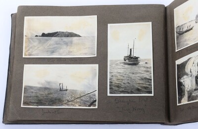 China 1920's Photograph Album Compiled by Crewman of SS Kiukiang, British Merchant Ship Operated by the China Navigation Company, which Transported People and Cargo along the Yangtze River - 11