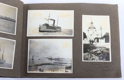 China 1920's Photograph Album Compiled by Crewman of SS Kiukiang, British Merchant Ship Operated by the China Navigation Company, which Transported People and Cargo along the Yangtze River - 13