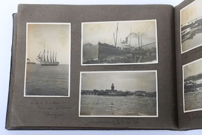 China 1920's Photograph Album Compiled by Crewman of SS Kiukiang, British Merchant Ship Operated by the China Navigation Company, which Transported People and Cargo along the Yangtze River - 16