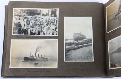 China 1920's Photograph Album Compiled by Crewman of SS Kiukiang, British Merchant Ship Operated by the China Navigation Company, which Transported People and Cargo along the Yangtze River - 20