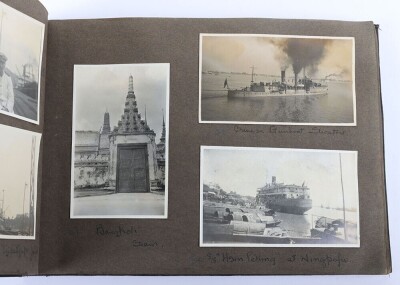 China 1920's Photograph Album Compiled by Crewman of SS Kiukiang, British Merchant Ship Operated by the China Navigation Company, which Transported People and Cargo along the Yangtze River - 21