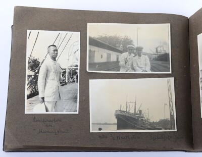 China 1920's Photograph Album Compiled by Crewman of SS Kiukiang, British Merchant Ship Operated by the China Navigation Company, which Transported People and Cargo along the Yangtze River - 22