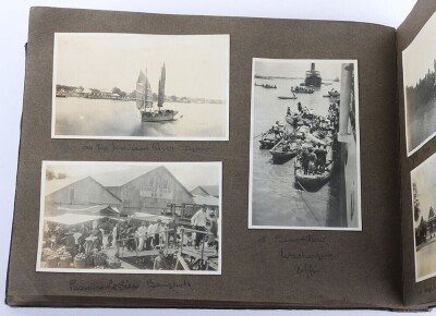 China 1920's Photograph Album Compiled by Crewman of SS Kiukiang, British Merchant Ship Operated by the China Navigation Company, which Transported People and Cargo along the Yangtze River - 24