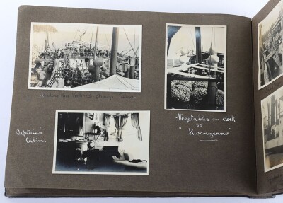 China 1920's Photograph Album Compiled by Crewman of SS Kiukiang, British Merchant Ship Operated by the China Navigation Company, which Transported People and Cargo along the Yangtze River - 26