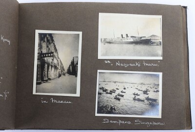 China 1920's Photograph Album Compiled by Crewman of SS Kiukiang, British Merchant Ship Operated by the China Navigation Company, which Transported People and Cargo along the Yangtze River - 28