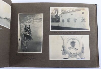 China 1920's Photograph Album Compiled by Crewman of SS Kiukiang, British Merchant Ship Operated by the China Navigation Company, which Transported People and Cargo along the Yangtze River - 30