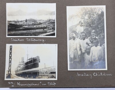 China 1920's Photograph Album Compiled by Crewman of SS Kiukiang, British Merchant Ship Operated by the China Navigation Company, which Transported People and Cargo along the Yangtze River - 32