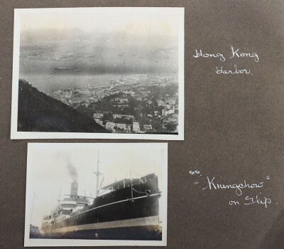 China 1920's Photograph Album Compiled by Crewman of SS Kiukiang, British Merchant Ship Operated by the China Navigation Company, which Transported People and Cargo along the Yangtze River - 34