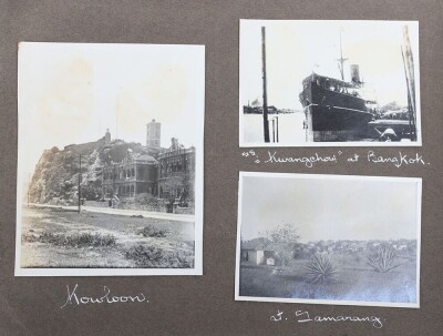 China 1920's Photograph Album Compiled by Crewman of SS Kiukiang, British Merchant Ship Operated by the China Navigation Company, which Transported People and Cargo along the Yangtze River - 35
